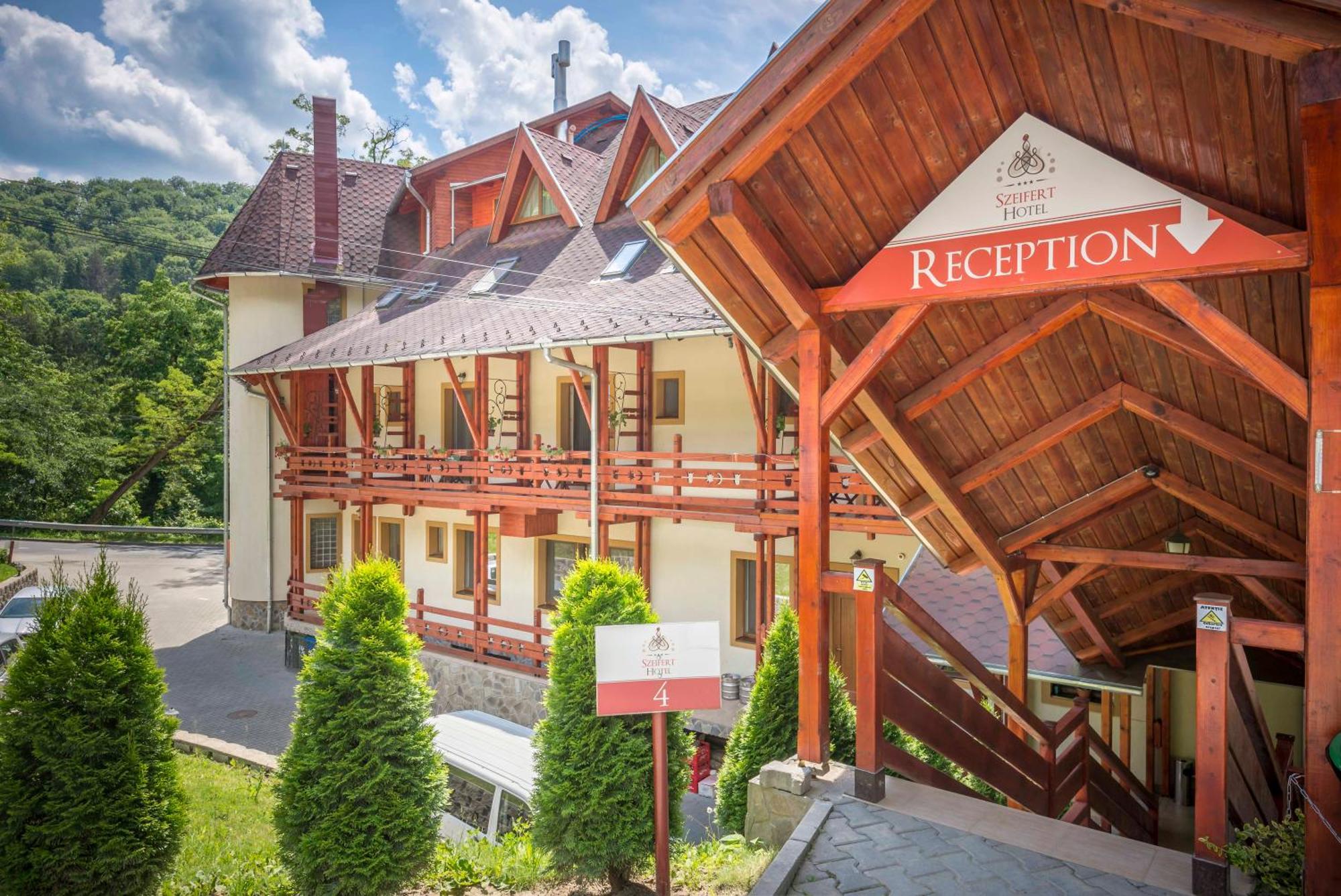 Hotel Szeifert Sovata Exterior foto